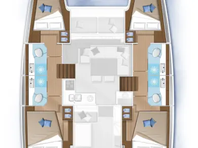 Huur een Lagoon Lagoon 40 in Šibenik