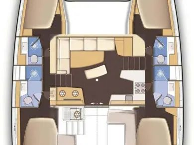 Verhuur Catamaran in Šibenik - Lagoon Lagoon 42