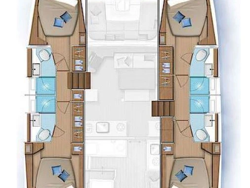 Huur Catamaran met of zonder schipper Lagoon in Palma de Mallorca