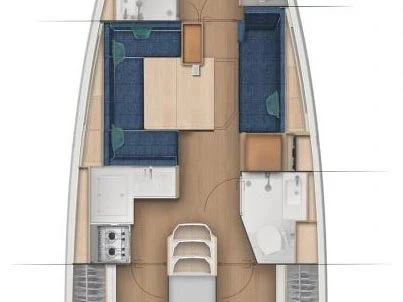 Bootverhuur Jeanneau Sun Odyssey 380 Performance - 3 cab. in Biograd na Moru via SamBoat