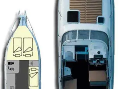 Motorboot te huur in Jezera voor de beste prijs