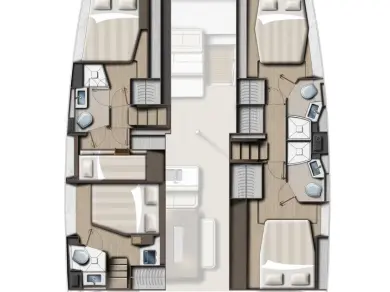 Verhuur Catamaran in Sant Antoni de Portmany - Bali Bali 4.6