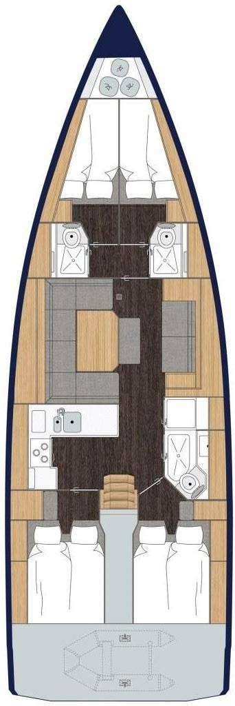 Huur Zeilboot met of zonder schipper Bavaria in Kaštela