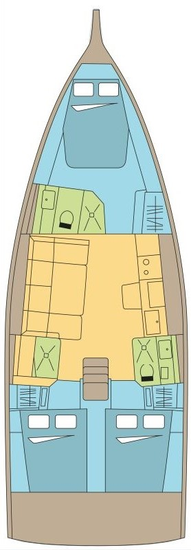 Verhuur Zeilboot Dufour met vaarbewijs