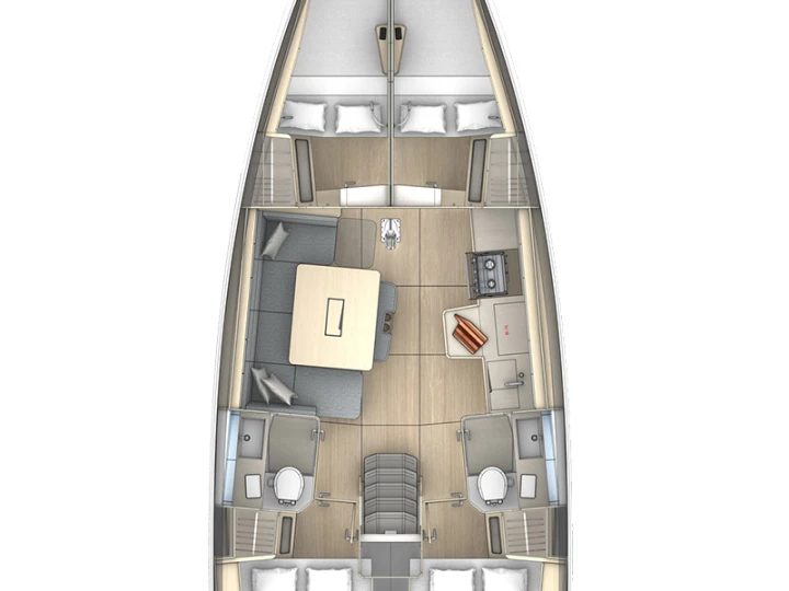 Dufour Dufour 41 te huur van particulier of professional in Seget Donji