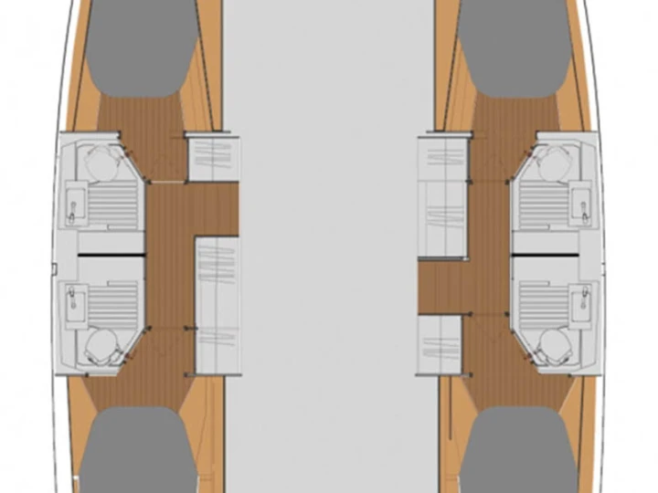 Verhuur Catamaran Fountaine Pajot met vaarbewijs
