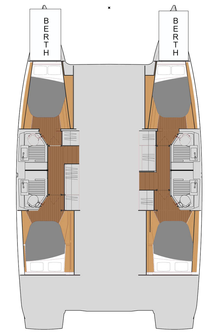 Verhuur Catamaran in Palma de Mallorca - Fountaine Pajot Astrea 42