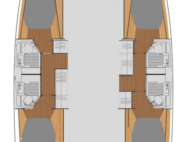 Verhuur Catamaran in Palma de Mallorca - Fountaine Pajot Astrea 42