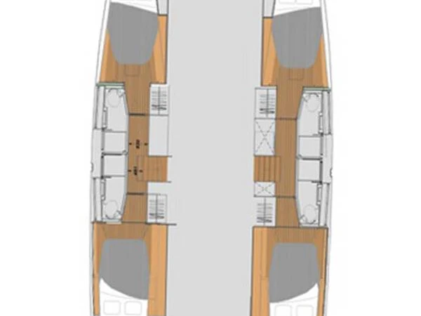 Fountaine Pajot Elba 45 te huur van particulier of professional in Road Town