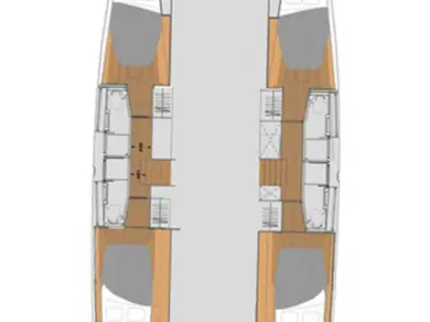 Fountaine Pajot Elba 45 te huur van particulier of professional in Road Town
