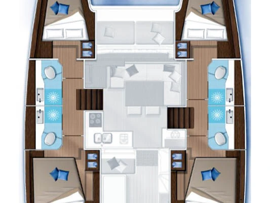 Lagoon Lagoon 40 te huur van particulier of professional in Seget Donji
