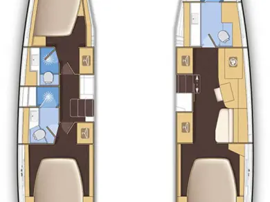 Lagoon Lagoon 42 te huur van particulier of professional in Road Town