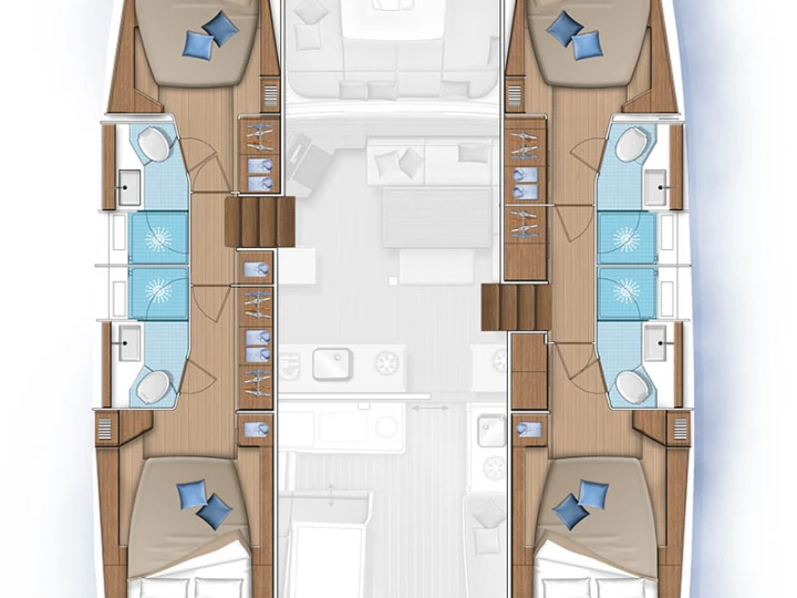 Huur een Lagoon Lagoon 46 in Road Town