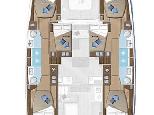 Huur Catamaran met of zonder schipper Lagoon in Road Town