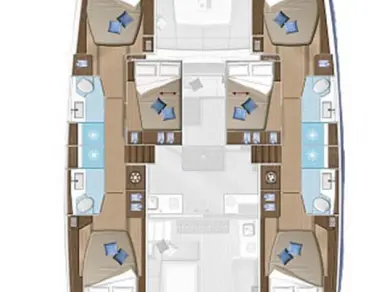 Huur Catamaran met of zonder schipper Lagoon in Road Town