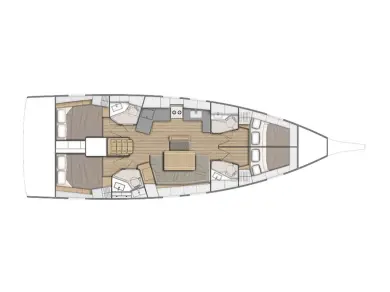 Verhuur Zeilboot in Marmaris (district) - Bénéteau Oceanis 46.1