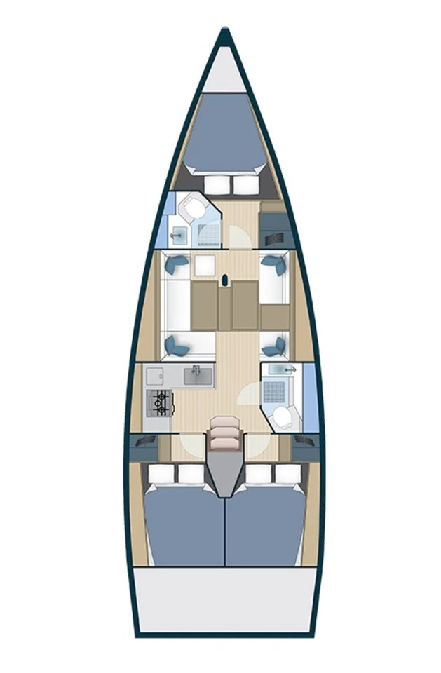 Huur een More Boats More 40 in Kaštela