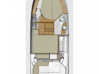 Verhuur Motorboot Bénéteau met vaarbewijs