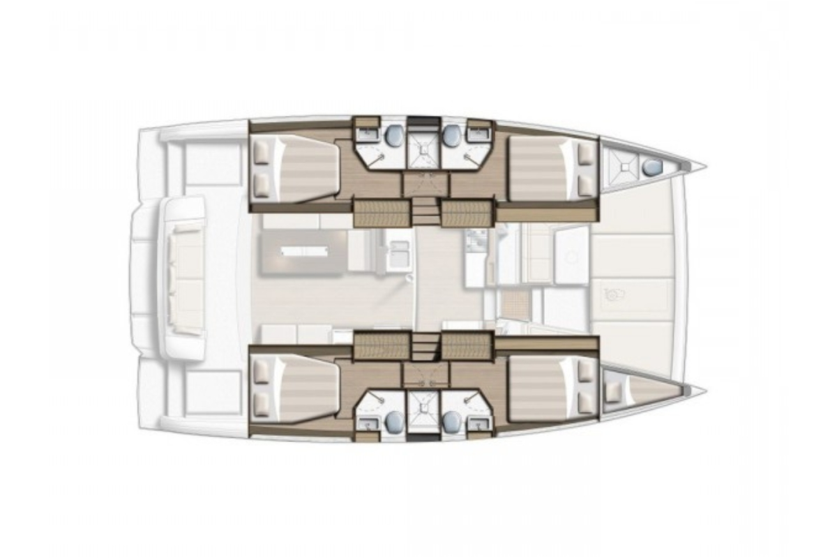 Catamaran te huur in Biograd na Moru voor de beste prijs