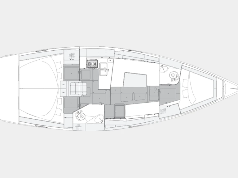 Verhuur Zeilboot in Pirovac - Elan Impression 40.1