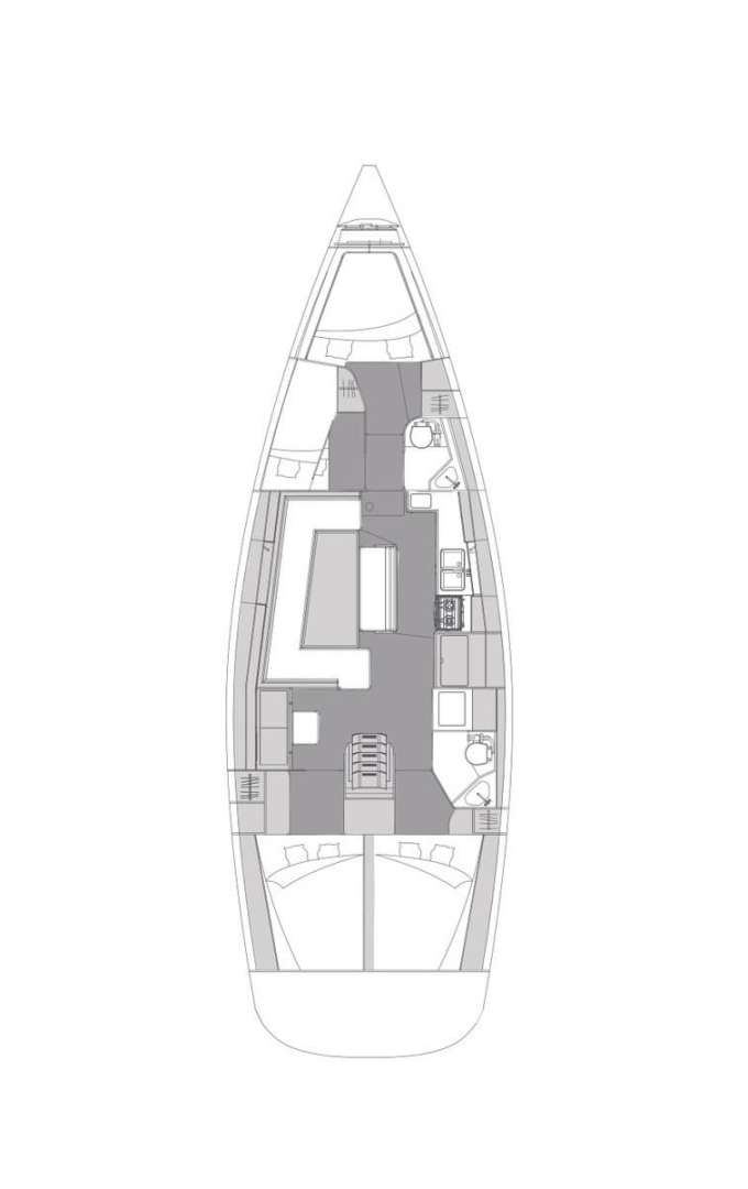Verhuur Zeilboot in Biograd na Moru - Elan Impression 45.1