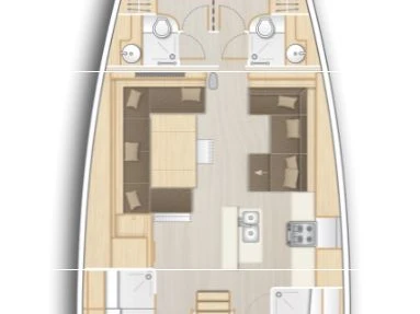 Hanse Hanse 588 te huur van particulier of professional in Pirovac