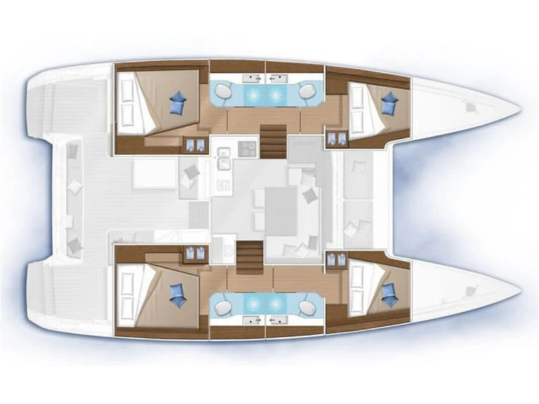 Huur een Lagoon Lagoon 40 in Pirovac