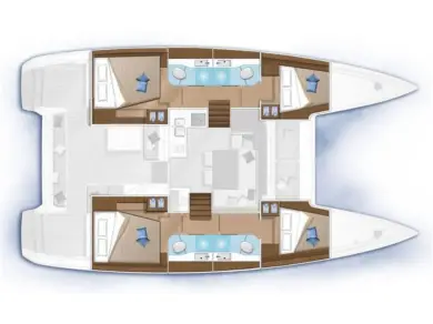 Huur een Lagoon Lagoon 40 in Pirovac