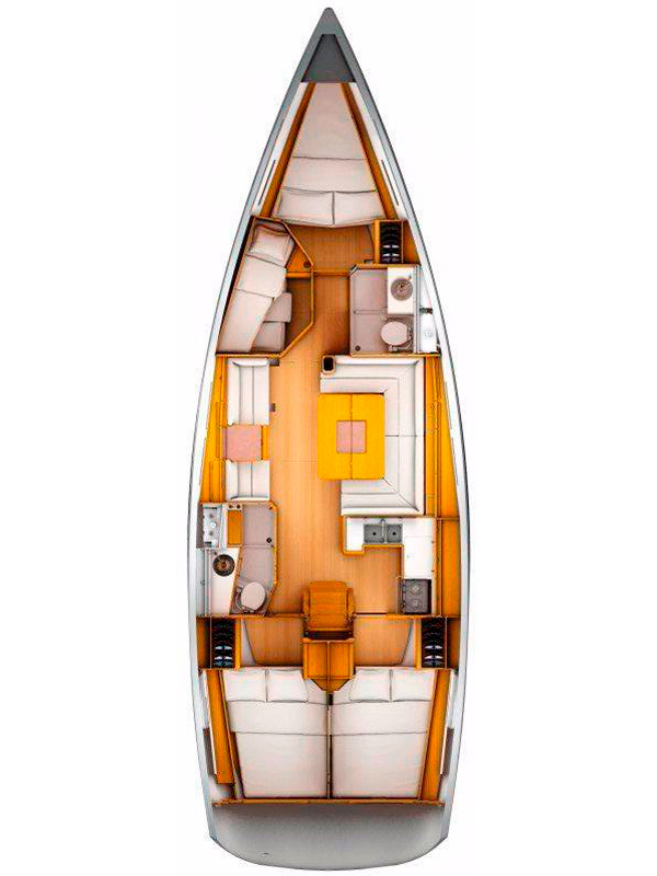 Jachthuur in Sukošan - Jeanneau Sun Odyssey 439 via SamBoat