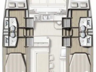 Huur Catamaran met of zonder schipper Bali in Kos