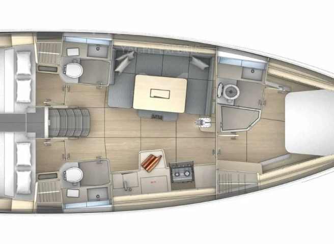 Bootverhuur Álimos goedkoop Dufour 41