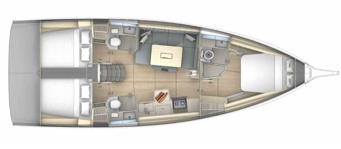 Bootverhuur Álimos goedkoop Dufour 41