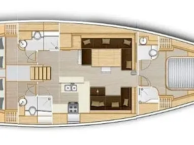 Huur een Hanse Hanse 588 in Kos