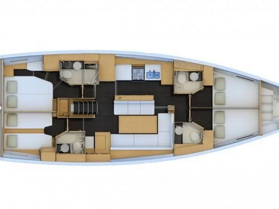 Bootverhuur Kos goedkoop Jeanneau 54