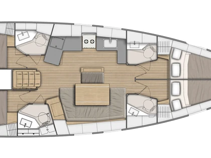 Verhuur Zeilboot Bénéteau met vaarbewijs