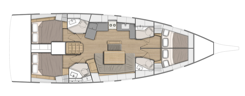 Verhuur Zeilboot Bénéteau met vaarbewijs