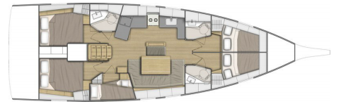 Huur een Bénéteau Oceanis 46.1 in Rhodes (City)