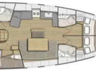 Huur een Bénéteau Oceanis 46.1 in Rhodes (City)