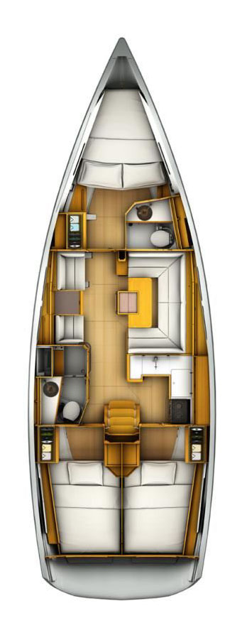 Verhuur Zeilboot Jeanneau met vaarbewijs