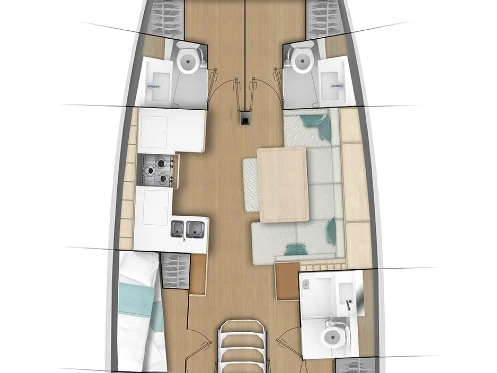 Verhuur Zeilboot Jeanneau met vaarbewijs