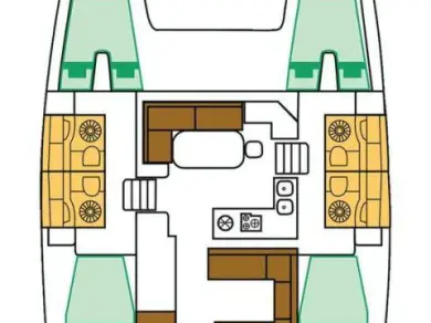 Huur een Lagoon Lagoon 400 S2 in Lávrio