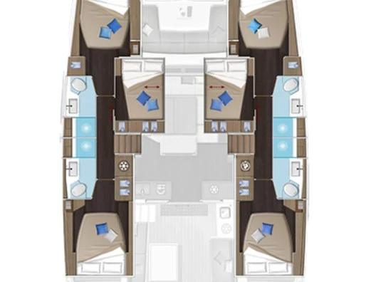 Bootverhuur Lagoon Lagoon 51 in Lávrio via SamBoat