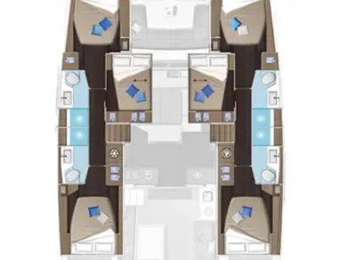 Bootverhuur Lagoon Lagoon 51 in Lávrio via SamBoat