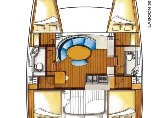 Verhuur Catamaran in Lávrio - Lagoon Lagoon 380
