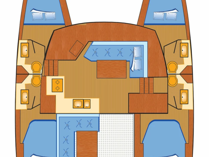 Bootverhuur Fountaine Pajot Lucia 40 in Rogoznica via SamBoat