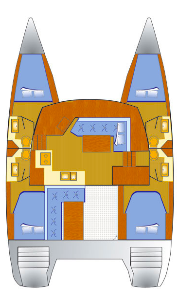 Huur Catamaran met of zonder schipper Fountaine Pajot in Punat