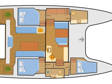 Huur een Nautitech Nautitech 40 in Rogoznica