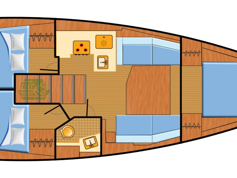 Jachthuur in Rogoznica - Bénéteau Oceanis 38.1 via SamBoat