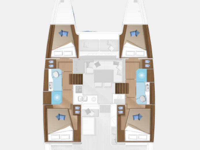 Huur een Lagoon Lagoon 40 in Novi Vinodolski