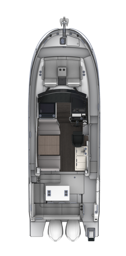 Bootverhuur Biograd na Moru goedkoop Merry Fisher 895 Serie2